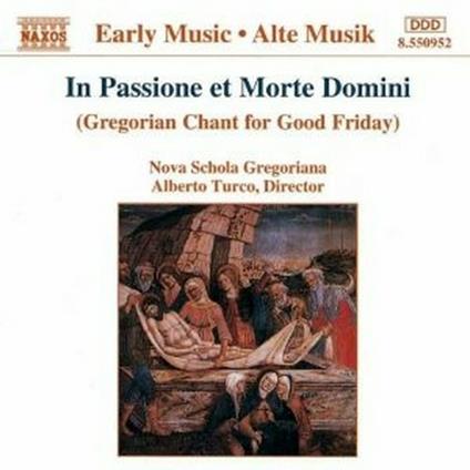 In Passione et Morte Domini - CD Audio
