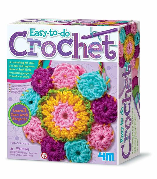Kit Forme E Ciondoli Con L 'Uncinetto. Crochet Art. 4M. Giochi Educativi - 9
