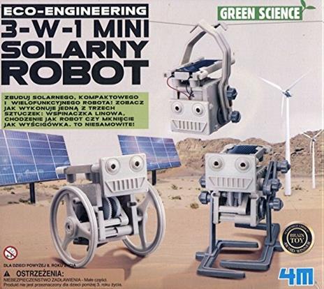 Eco Engineering/3-In-1 Mini Solar Robot