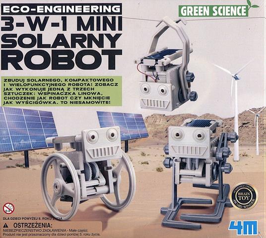 Eco Engineering/3-In-1 Mini Solar Robot - 2