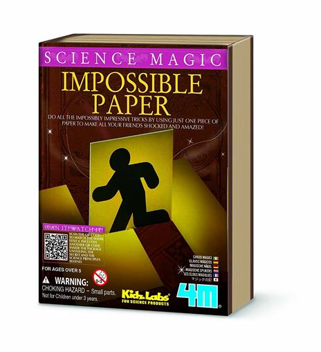 Carta Impossibile. Science Magic. Impossible Paper. 4M. Giochi Educativi - 3