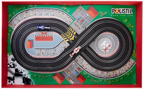 Polistil. Piste. Pista My 1St Slot Set Batterie - 8