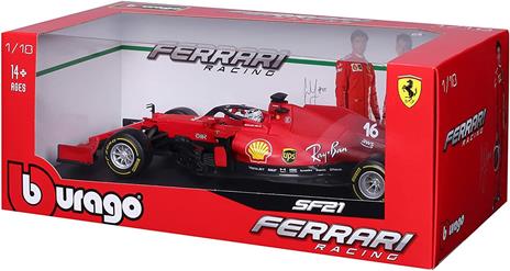 Auto 1/18 Limited SF21 Burago Scuderia Ferrari Carlos Sainz 55 F1 Ufficiale Formula 1