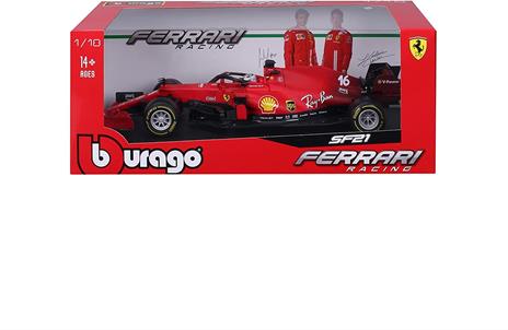 Auto 1/18 Limited SF21 Burago Scuderia Ferrari Carlos Sainz 55 F1 Ufficiale Formula 1 - 2