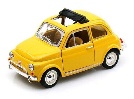 Bburago. Fiat 500L 1968 1:24 (Rossa / Gialla)