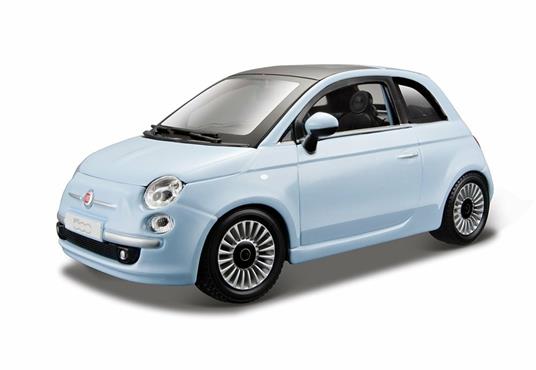 Bburago. Fiat 500 2007 1:24 (Arancione / Rossa) - 4