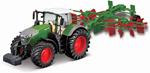 Burago Fendt 1050 Vario With Whirl Rake Diecast Model