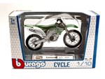 BBURAGO BU51045 KAWASAKI KX 450F 2010 1:18 Modellino
