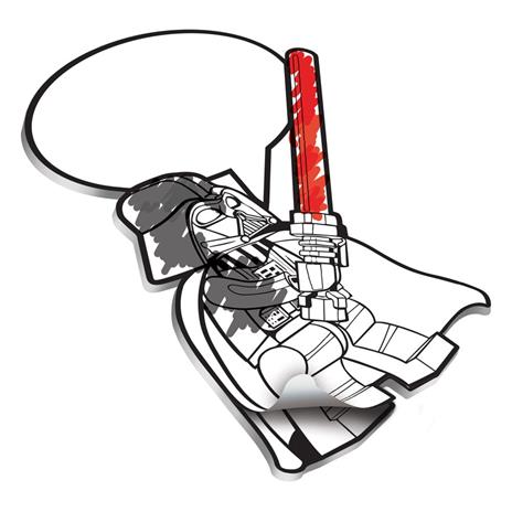 LEGO Star Wars Sticky Notes Set with Pen Darth Vader - 2