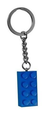 Portachiavi Mattoncino blu con torcia -  LGL-KE234HB