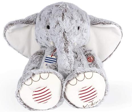 KALOO, Rosso, Peluche Elefante Noa Grigio, 33.5 cm, Dalla Nascita, K963668