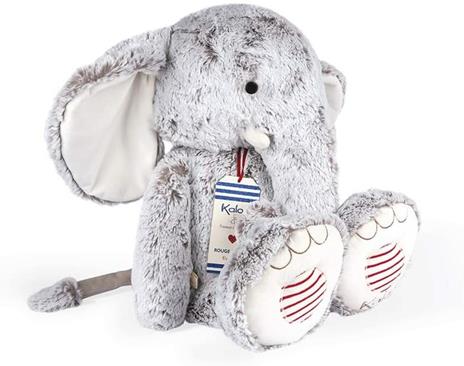 KALOO, Rosso, Peluche Elefante Noa Grigio, 33.5 cm, Dalla Nascita, K963668 - 4