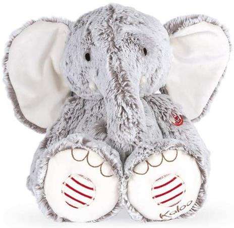 KALOO, Rosso, Peluche Elefante Noa Grigio, 25 cm, Dalla Nascita, K963669