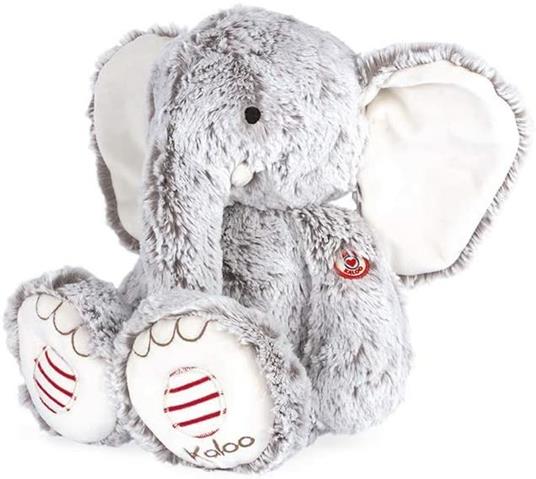 KALOO, Rosso, Peluche Elefante Noa Grigio, 25 cm, Dalla Nascita, K963669 - 2