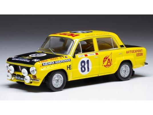 IXO MODEL RAC410 LADA 1600 N.81 RALLY ACROPOLIS 1977BRUNDZA/BRUM 1:43 Modellino