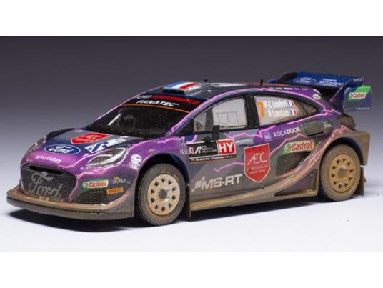 IXO MODEL RAM870 FORD PUMA WRC N.7 RALLY ACROPOLIS 2022 LOUBET/LANDAIS 1:43 Modellino