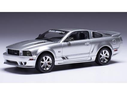 IXO MODEL CLC535 FORD MUSTANG SALEEN S281 HELLCAT 2005 MET.GREY 1:43 Modellino