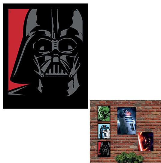Quadro Luminoso Star Wars-Darth Vader