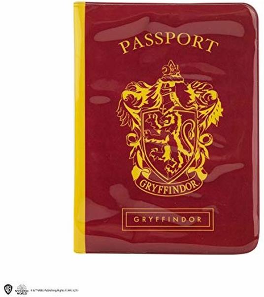 Harry Potter Grifondoro Porta Passaporto E Etichetta Per Valigia - 3