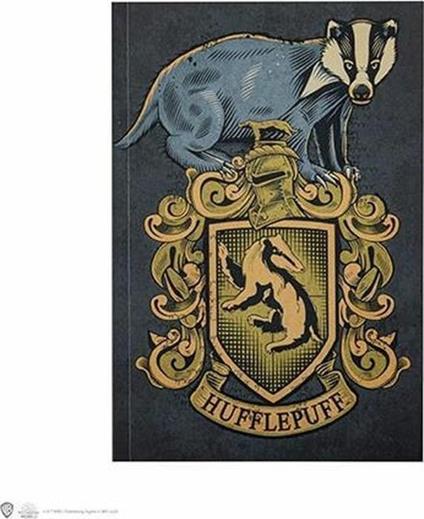 Harry Potter Taccuino Hufflepuff 128 Pagine