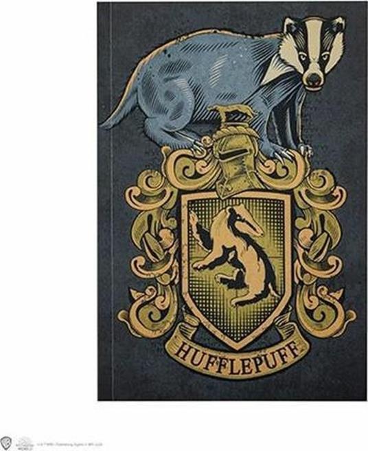 Harry Potter Taccuino Hufflepuff 128 Pagine