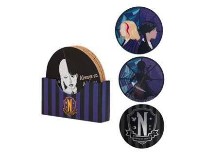 Wednesday Sottobicchiere 4-pack Cinereplicas