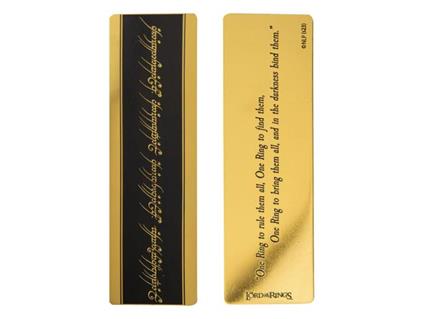 Il Signore Degli Anelli Segnalibro One Ring 14 X 4 Cm Cinereplicas