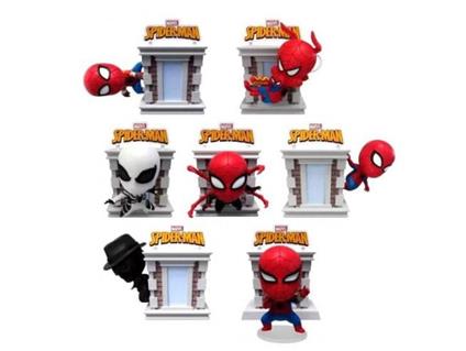 Marvel Hero Box Tower Series Mini Figures Spider-Man 8 Cm YuMe Toys