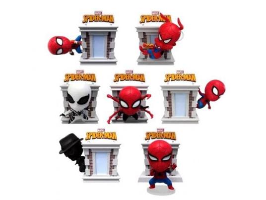 Marvel Hero Box Tower Series Mini Figures Spider-Man 8 Cm YuMe Toys