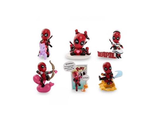 Marvel Hero Box Classic Series Mini Figures Deadpool 8 Cm YuMe Toys