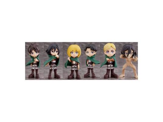Attack On Titan Anime Series Mini Figures 9 Cm YuMe Toys