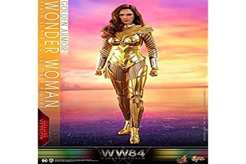 figurina Hot Toys MMS578 - DC Comics - Wonder Woman 1984 - Golden Armor Wonder Woman Deluxe Version