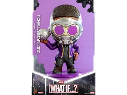 What If...? Cosbaby (s) Mini Figura T''challa Star-lord 10 Cm Hot Toys