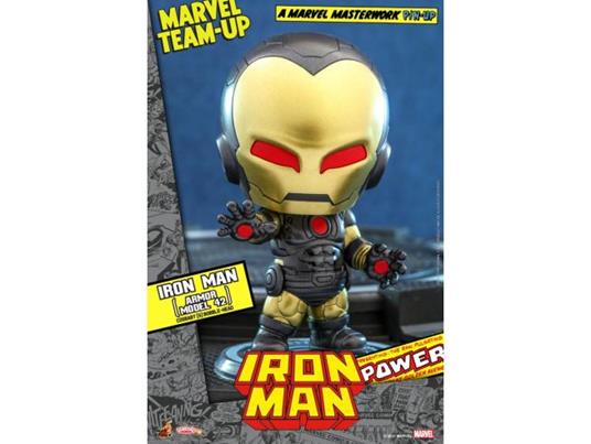 Marvel Comics Cosbaby (s) Mini Figura Iron Man (armor Model 42) 10 Cm Hot Toys