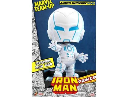 Marvel Comics Cosbaby (s) Mini Figura Superior Iron Man 10 Cm Hot Toys