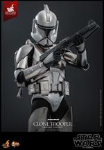 Star Wars Action Figura 1/6 Clone Trooper (chrome Version) 2022 Convention Esclusiva 30 Cm Hot Toys