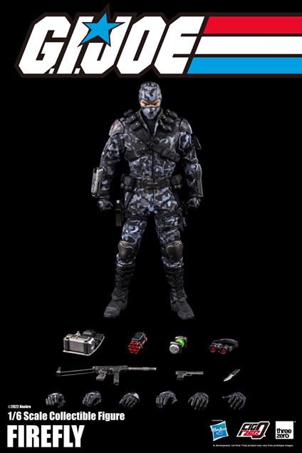 Threezero X Hasbro Gi Joe Firefly 1/6 Scale Af (Ne