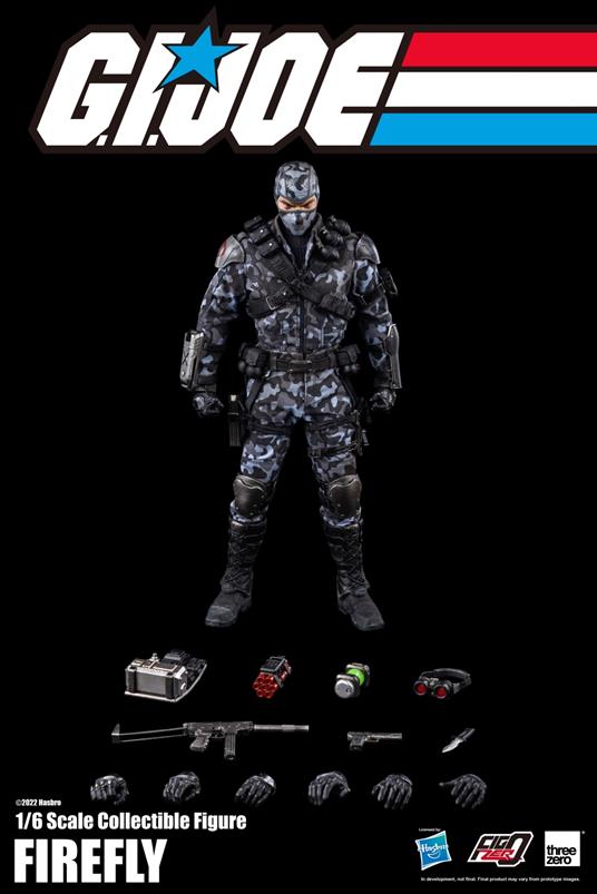 Threezero X Hasbro Gi Joe Firefly 1/6 Scale Af (Ne