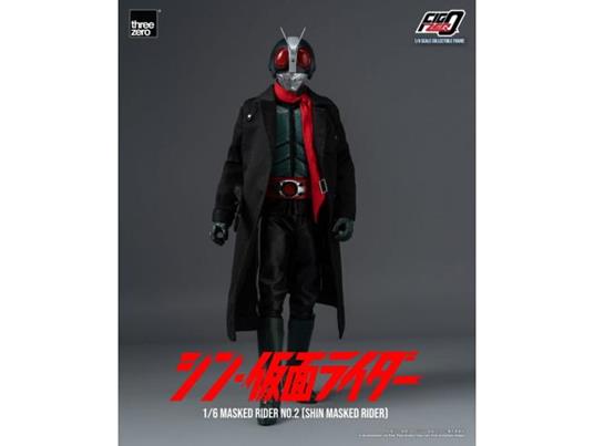 Kamen Rider Figzero Action Figura 1/6 Shin Masked Rider No. 2 32 Cm Threezero
