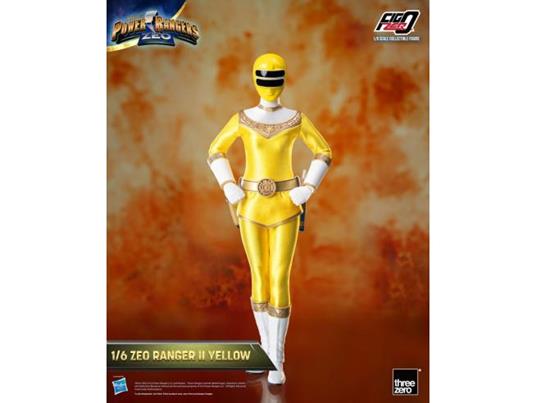 Power Rangers Zeo Figzero Action Figura 1/6 Ranger Ii Yellow 30 Cm Threezero