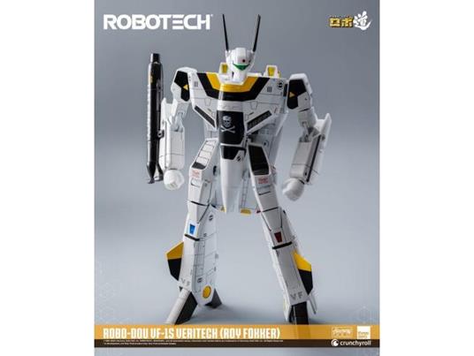 Robotech Action Figura Robo-dou Vf-1s Veritech (roy Fokker) 20 Cm Threezero