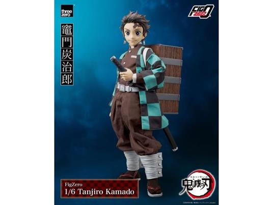 Demon Slayer: Kimetsu No Yaiba Figzero Action Figura 1/6 Tanjiro Kamado 27 Cm Threezero