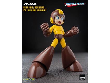 Mega Man Mdlx Action Figura Mega Man / Rockman (metal Blade Version) 10 Cm Threezero