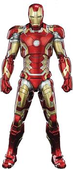 Infinity Saga Iron Man Mark 43 Af Action Figura Threezero