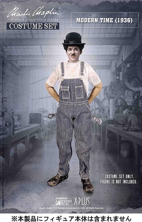 Charlie Chaplin My Favourite Movie Costume Set 1/6 Costume B (Worker) Star Ace Toys - 2