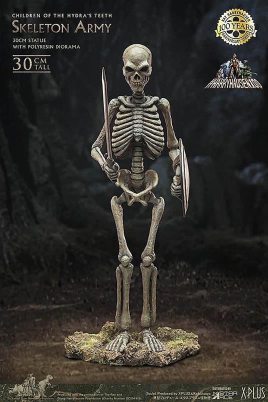Ray Harryhausen Skeleton Army Statua Statua Star Ace