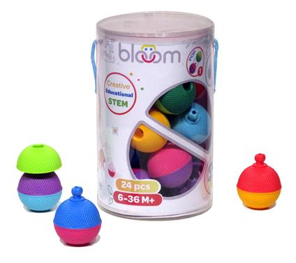 Secchiello 24 Pezzi Perline. Lalaboom Ll40211