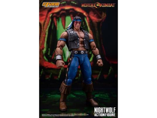 Mortal Kombat Action Figura 1/12 Nightwolf 18 Cm Storm Collectibles