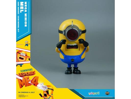 Despicable Me 4 Amk Series Plastica Model Kit Super Mel 12 Cm Yolopark