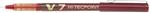 Penna Roller a inchiostro Liquido Rosso Hi-Tecpoint V7